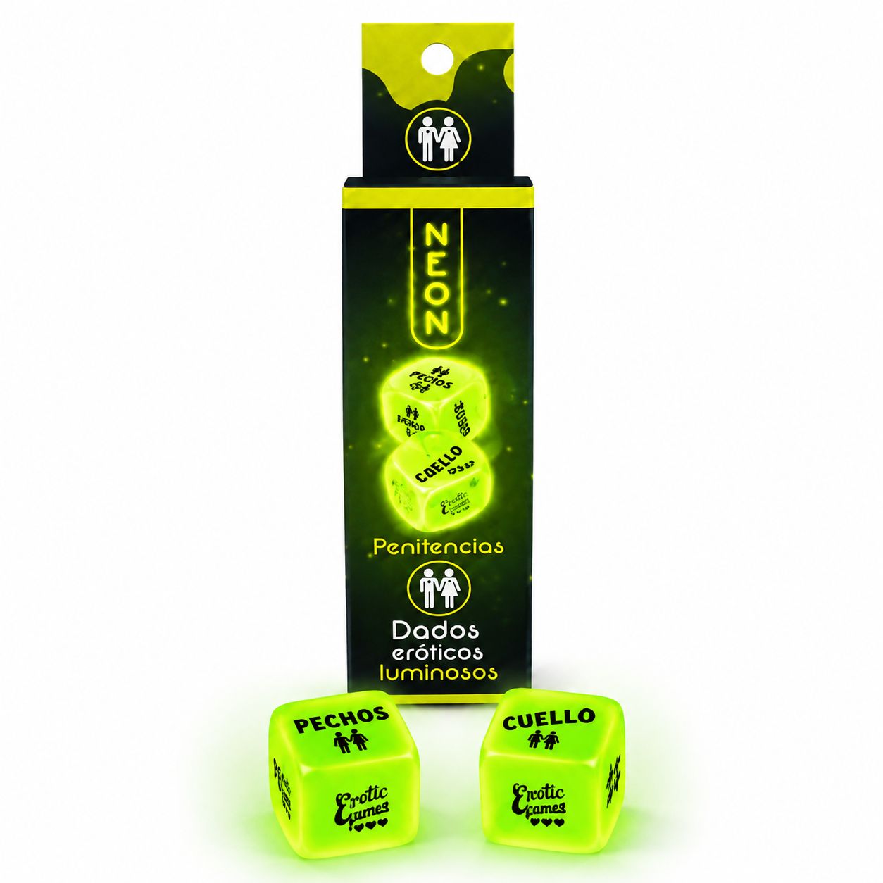 EROTIC GAMES DADOS EROTICOS LUMINOSOS NEÓN PENITENCIAS