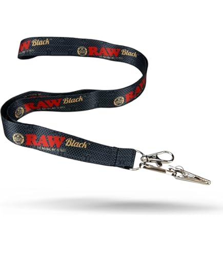 RAW LANYARD BLACK EDITION