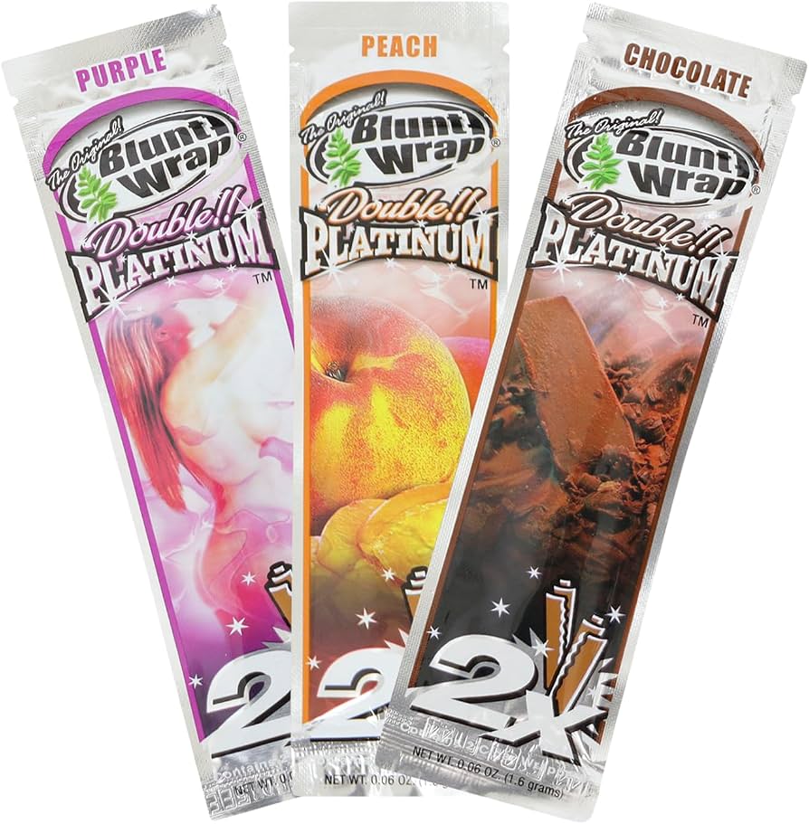BLUNT WRAP DOUBLE PLATINUM X2