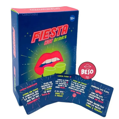 JUEGO DE CARTAS FIESTA HOT DRINKS