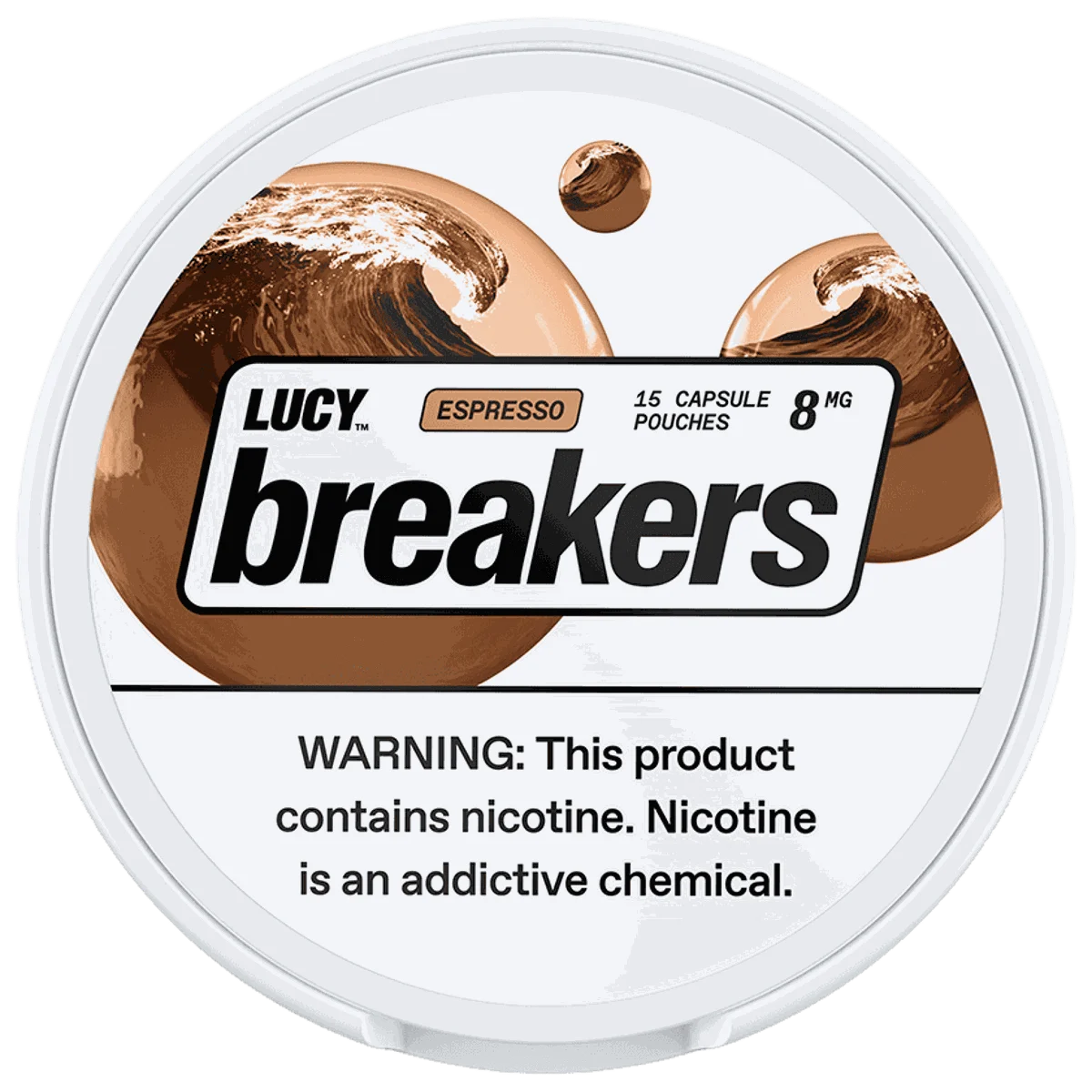 LUCY BREAKERS EXPRESSO POUCHES X15 8MG