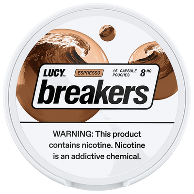LUCY BREAKERS EXPRESSO POUCHES X15 8MG