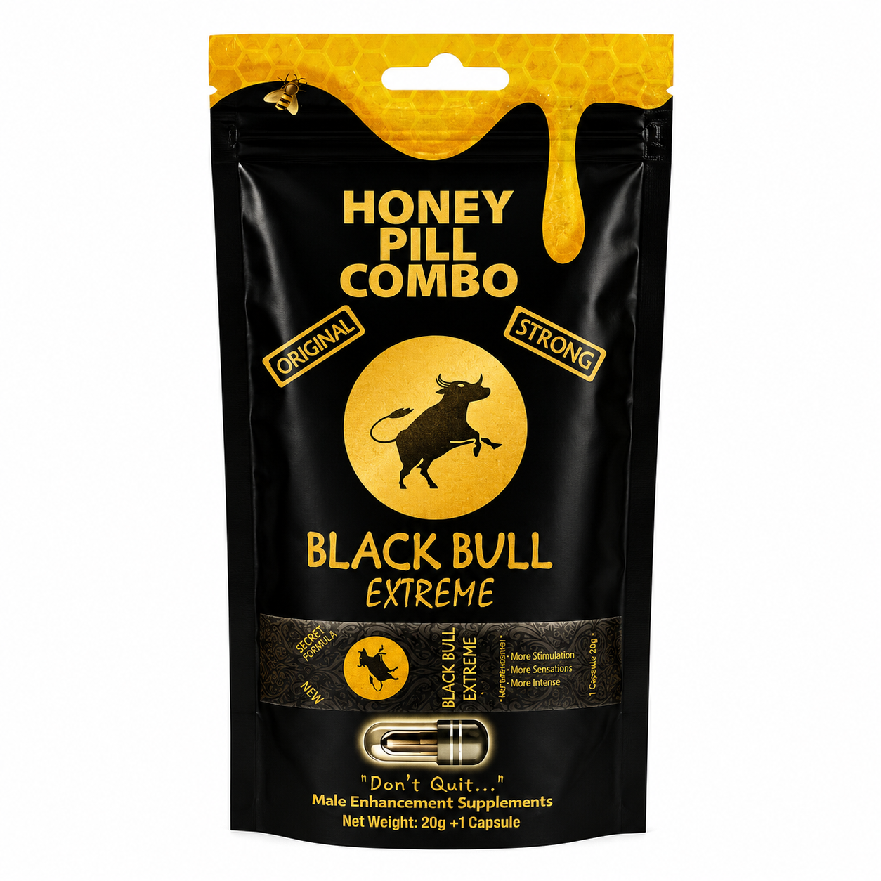 BLACK BULL EXTREME HONEY PILL COMBO