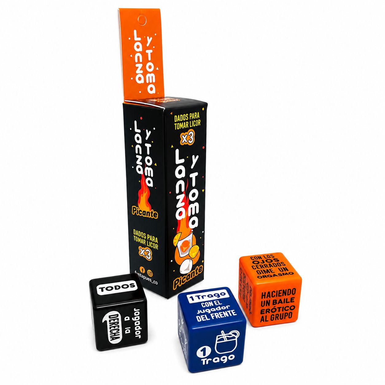 FUN GAMES DADOS PICANTES LANZA Y TOMA
