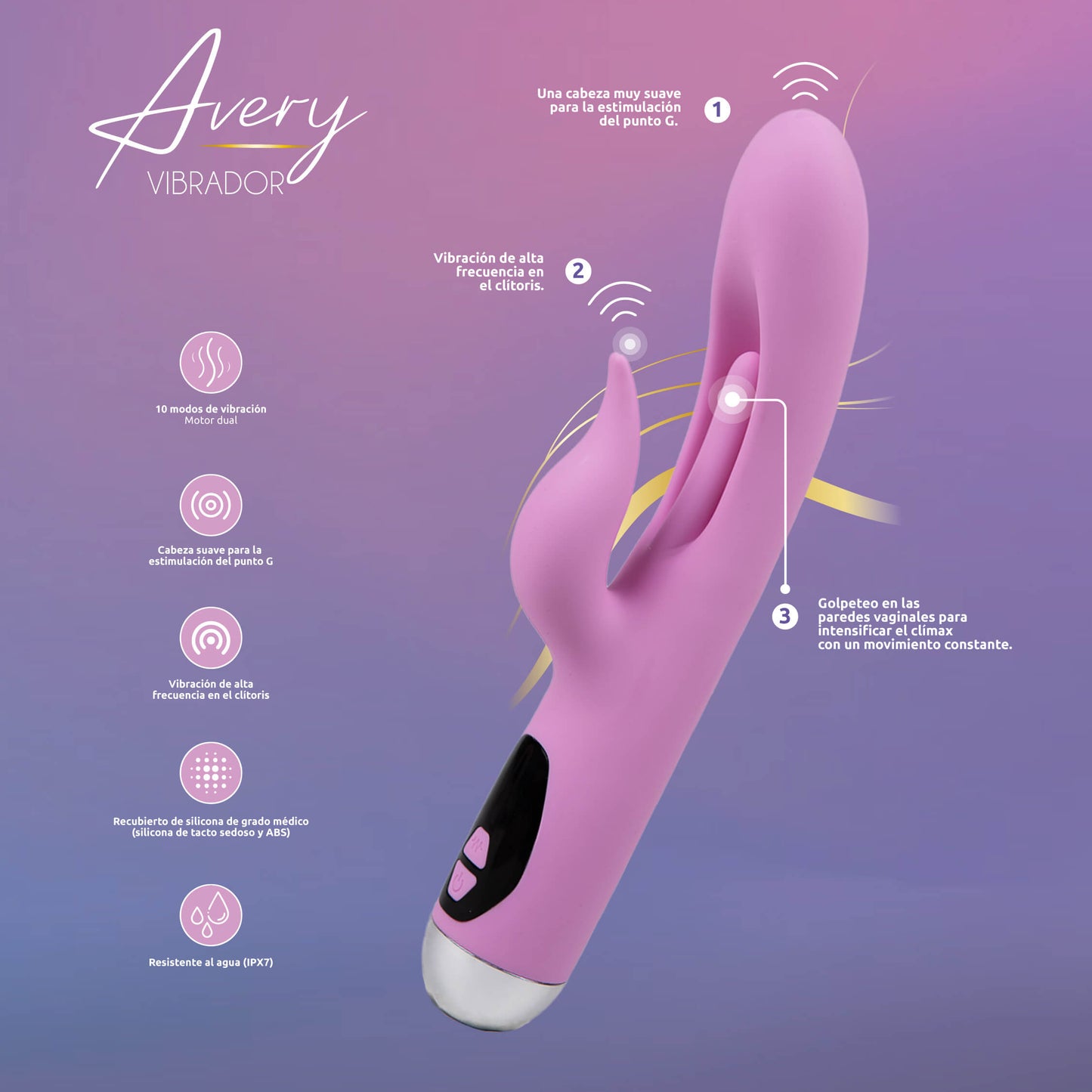 MAJESTIC AVERY VIBRATOR 