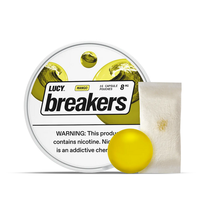 LUCY BREAKERS MANGO POUCHES X15 8MG