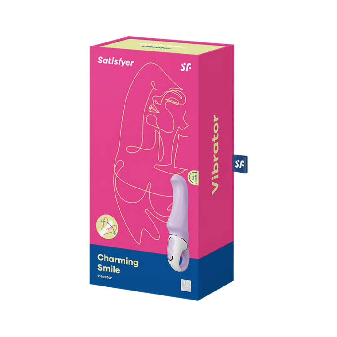 SATISFYER VIBRADOR ESTIMULA PUNTO G CHARMING SMILE