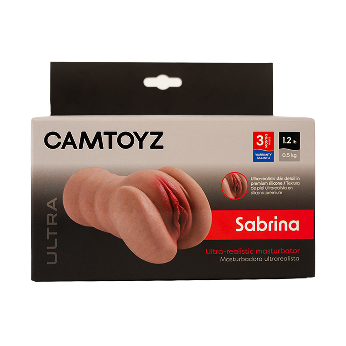 CAMTOYZ MASTURBADOR ULTRA REALISTA SABRINA