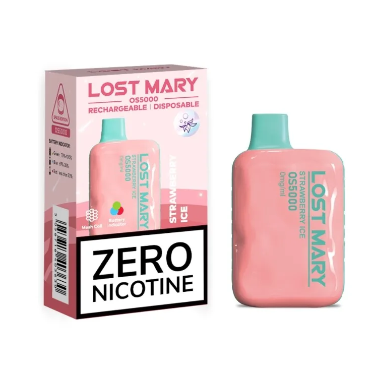 LOST MARY OS5000 PUFFS ZERO NICOTINE