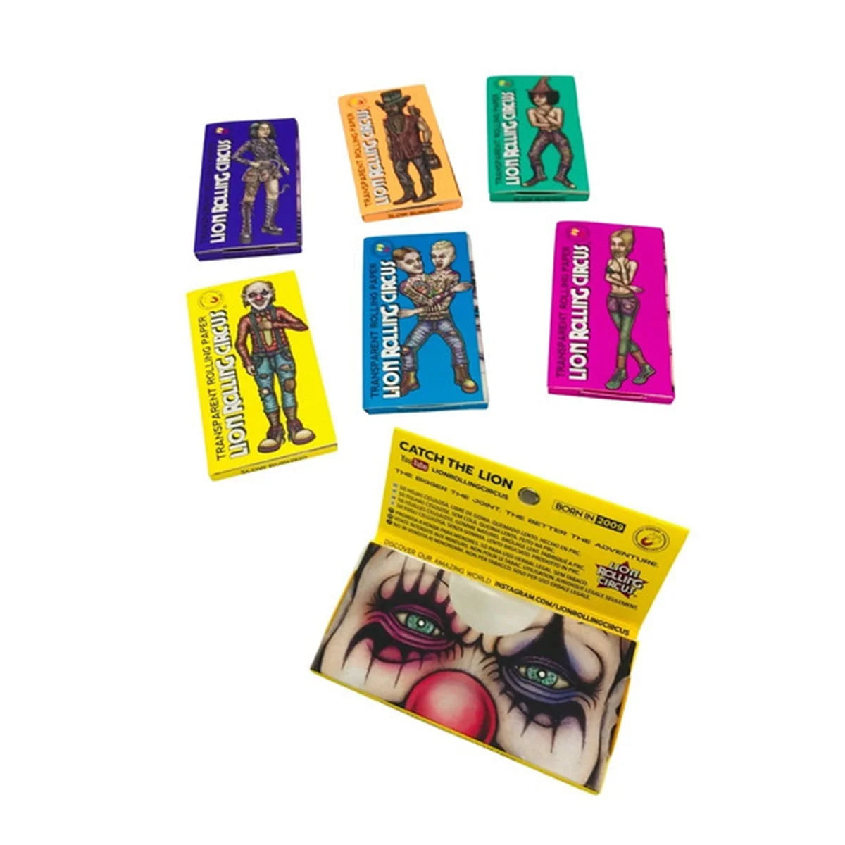LION ROLLING CIRCUS CELLULOUS 1 1/4