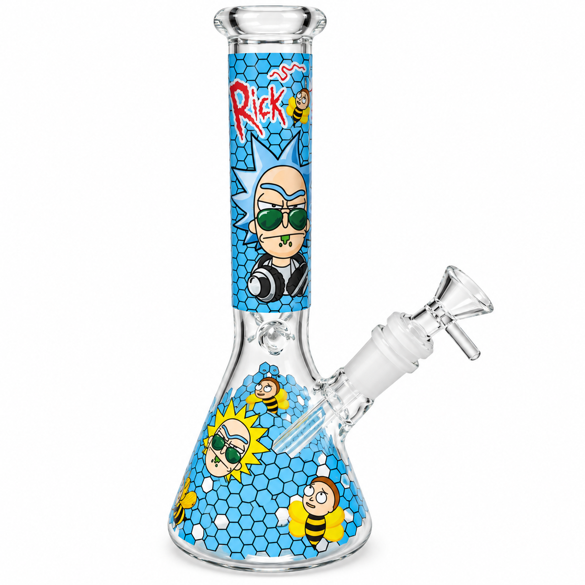 BONG AZUL RICK AND MORTY