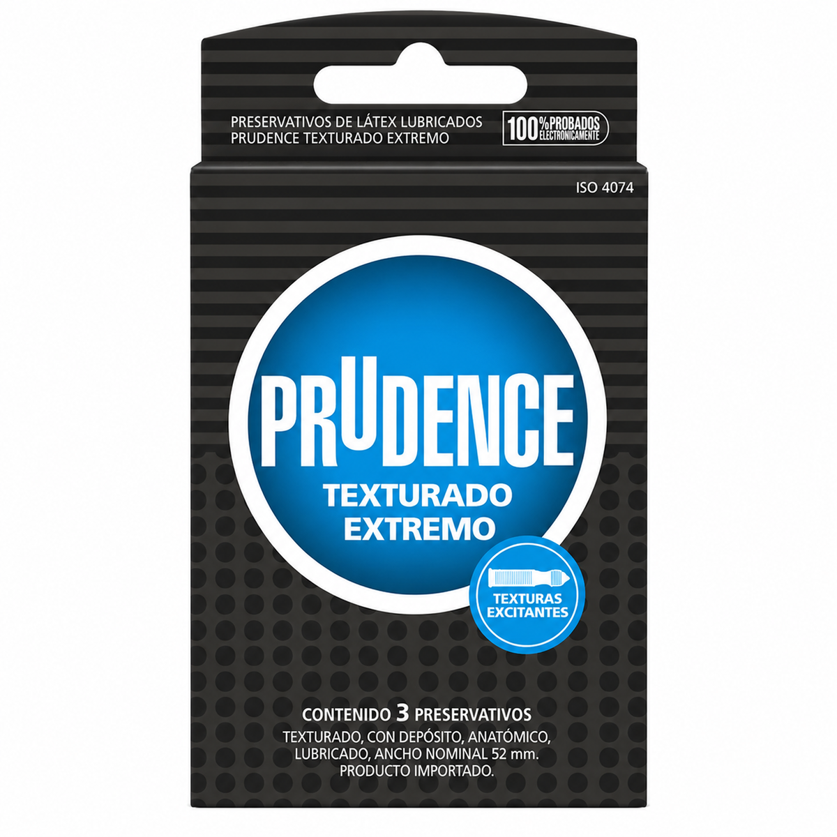 PRUDENCE CONDONES TEXTURADO EXTREMO X3