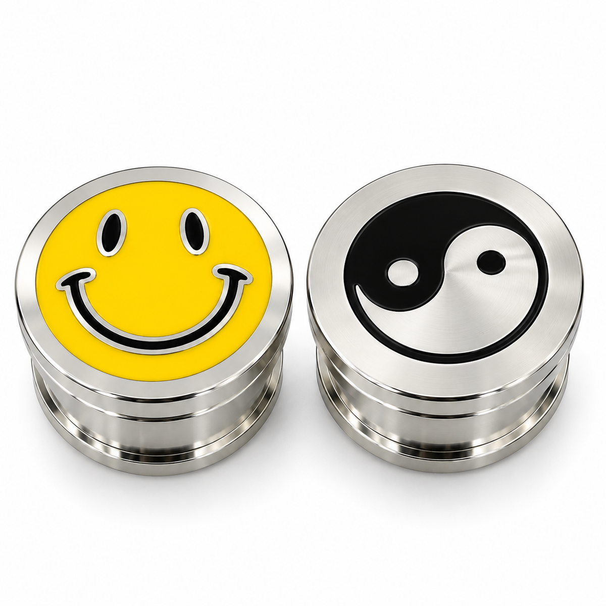 GRINDER SILVER 50MM 3 PARTES