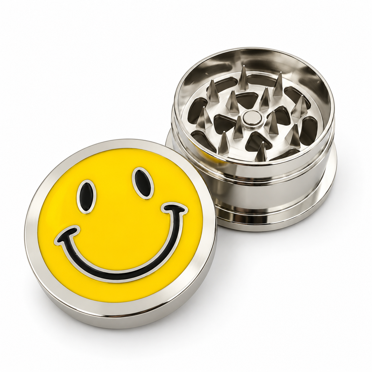 GRINDER SILVER 50MM 3 PARTES