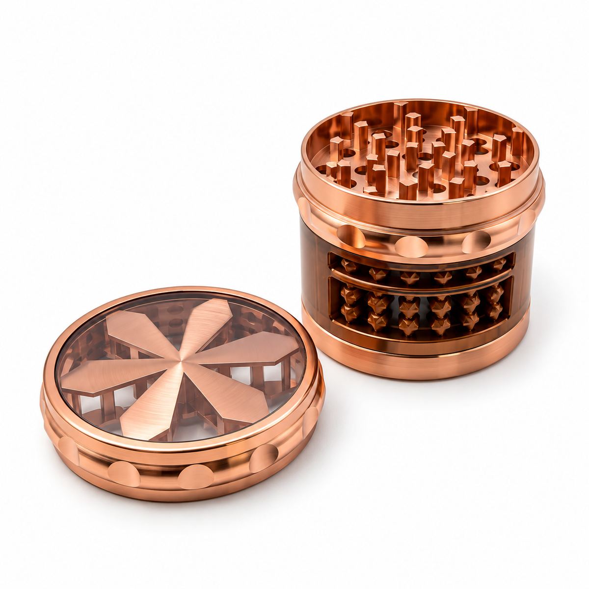 GRINDER DISEÑO ASPAS 60MM 4 PARTES