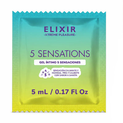 LUBRICANTE 5 SENSACIONES SACHET 5ML