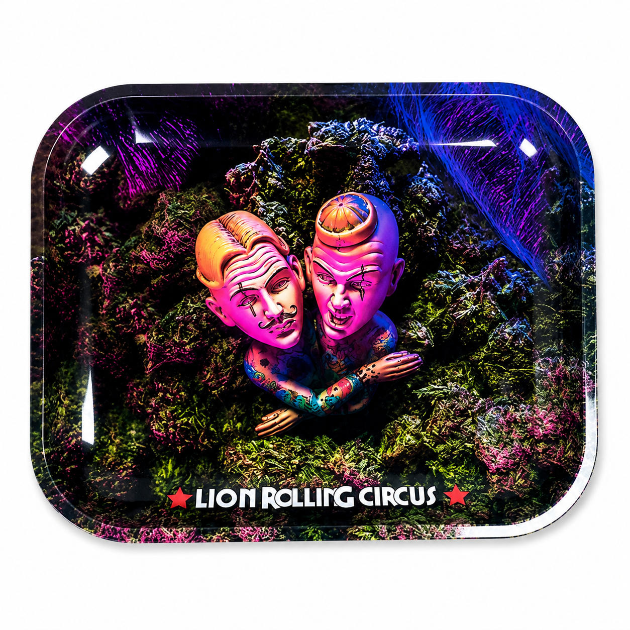 LION ROLLING CIRCUS BANDEJA GREEN XL