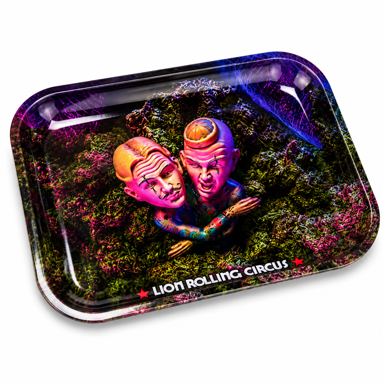 LION ROLLING CIRCUS BANDEJA GREEN XL