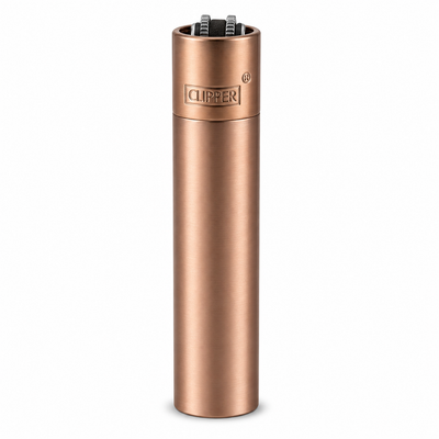 CLIPPER METÁLICA DE LUJO BRONCE
