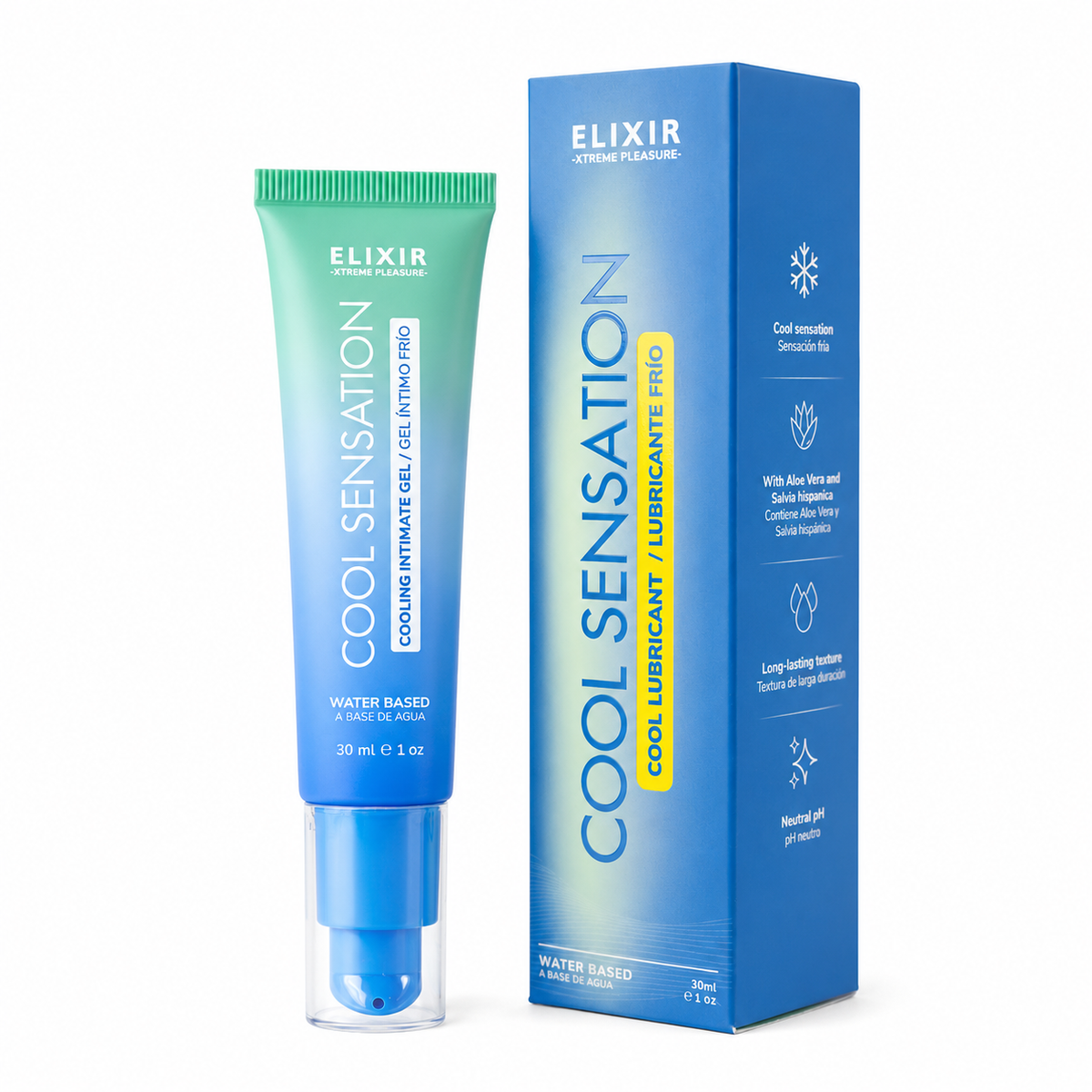 ELIXIR LUBRICANTE ÍNTIMO SENSACIÓN FRÍA 30ML