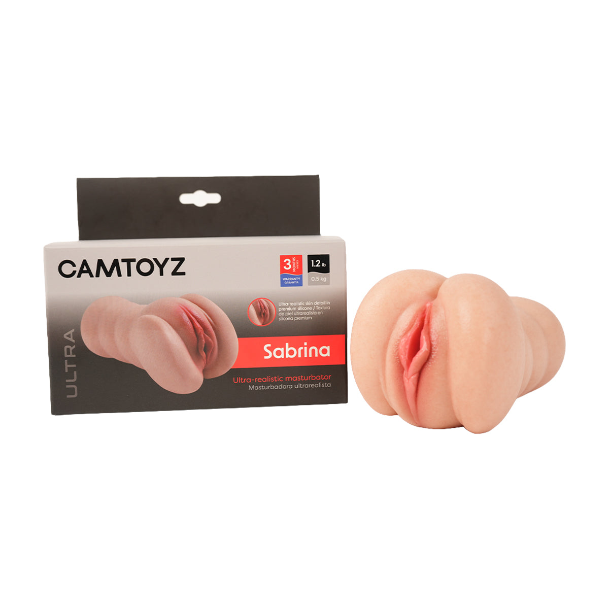 CAMTOYZ MASTURBADOR ULTRA REALISTA SABRINA