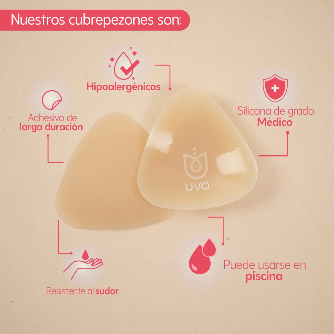 UVA CUBREPEZONES ULTRADELGADOS TRIANGULAR