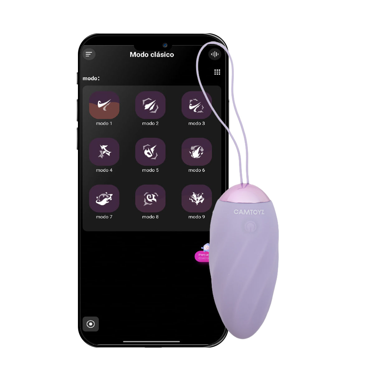 CAMTOYZ HUEVO VIBRADOR EGGY