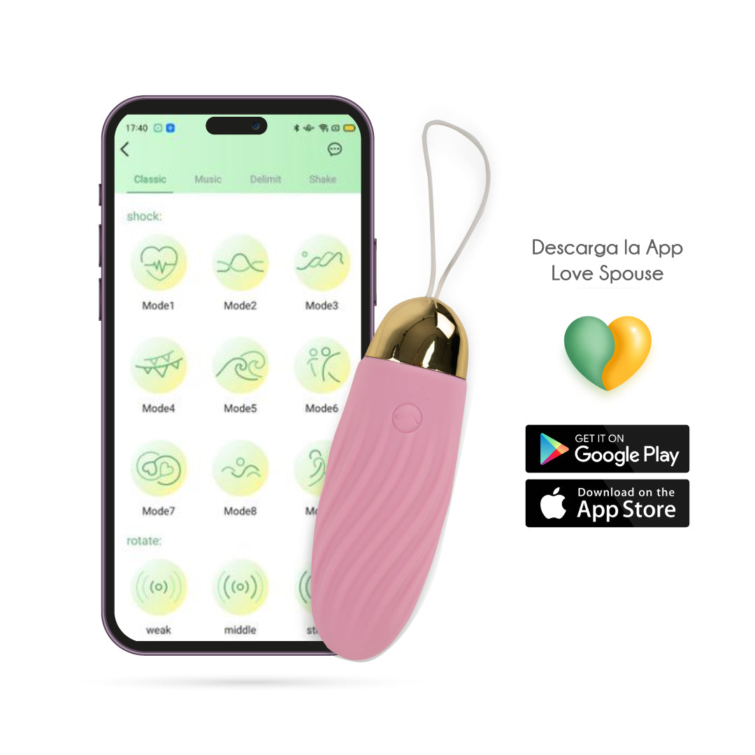 MAJESTIC HUEVITO VIBRADOR CON APP CONTROL