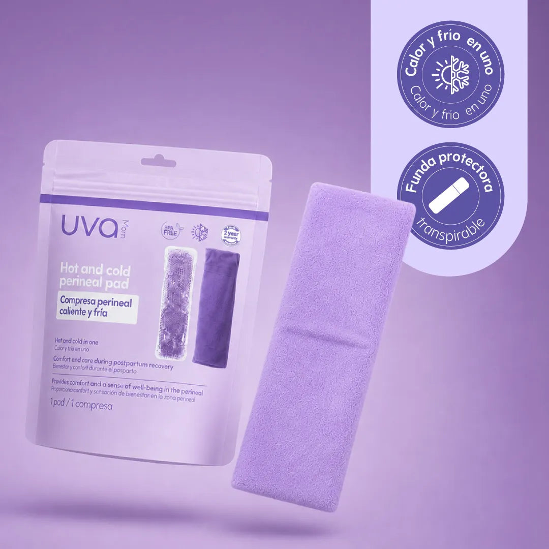 UVA POSPARTO COMPRESA PERINEAL CALIENTE Y FRÍA
