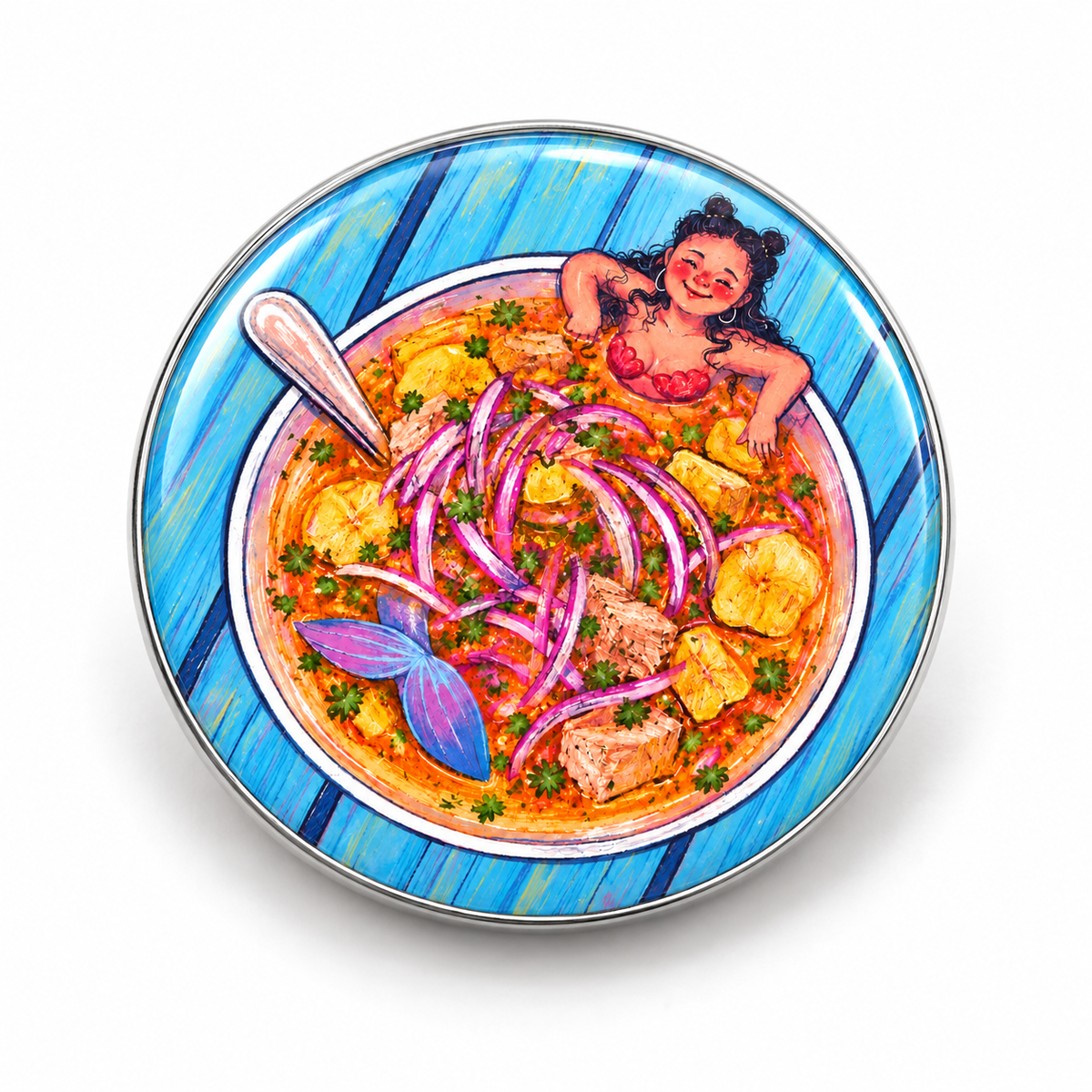 PIN ENCEBOLLADO