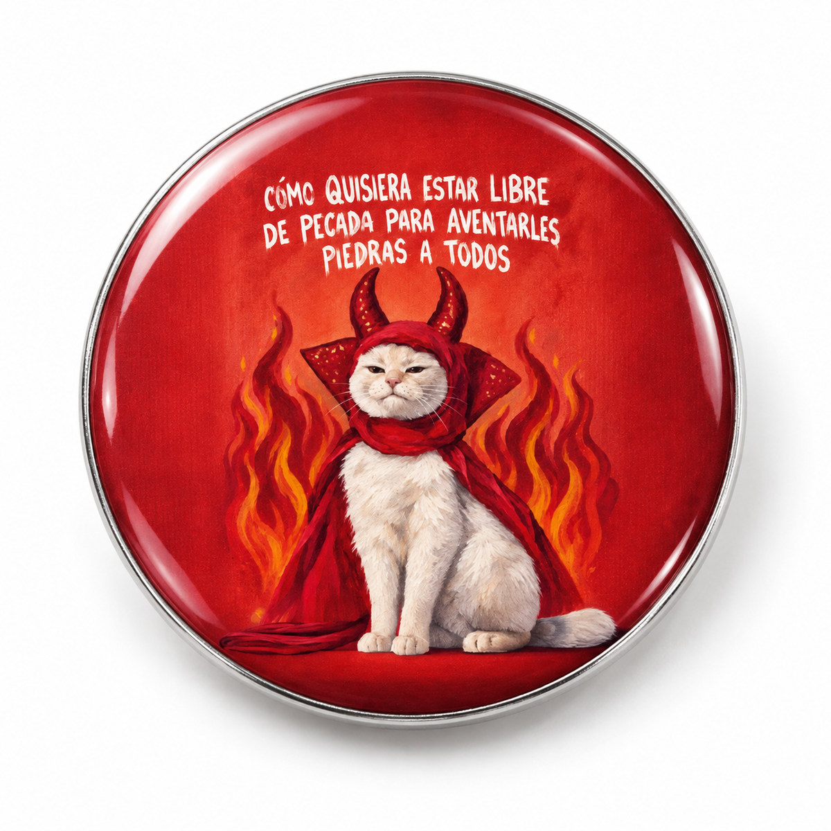 PIN GATO PECADOR