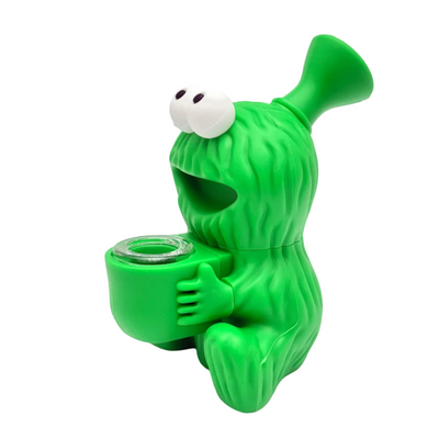 BONG SILICONA ELMO VERDE