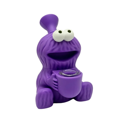 BONG SILICONA ELMO MORADO