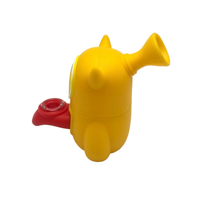 BONG SILICONA MONSTRUO AMARILLO