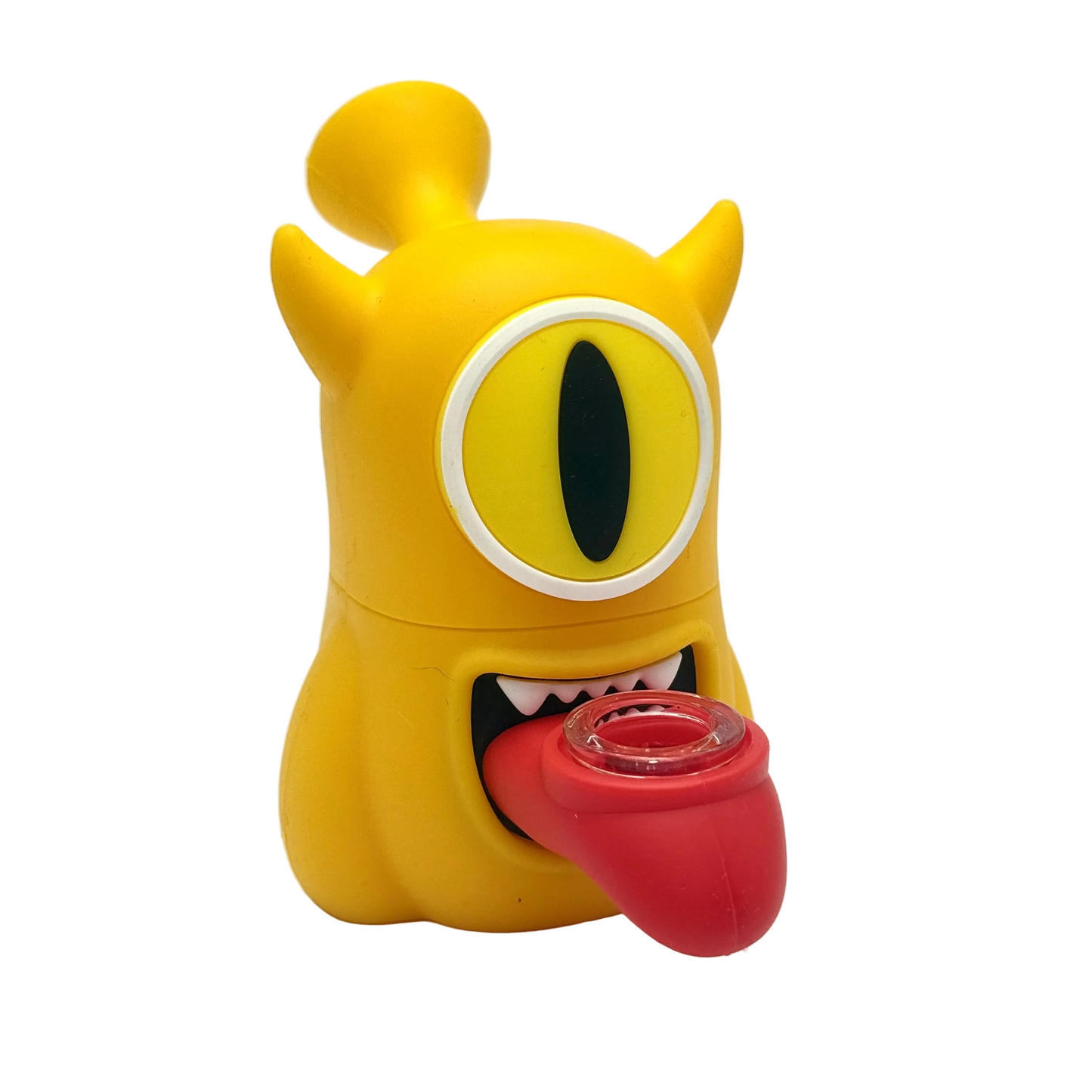 BONG SILICONA MONSTRUO AMARILLO