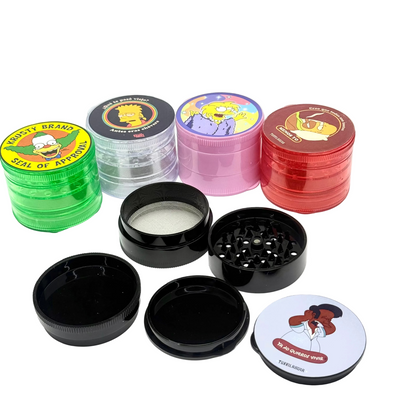 GRINDER STICKERS - GRINDER ACRILICO - THE CHILL HOUSE ECUADOR 
