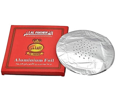 PAPEL ALUMINIO PARA HOOKAH X50