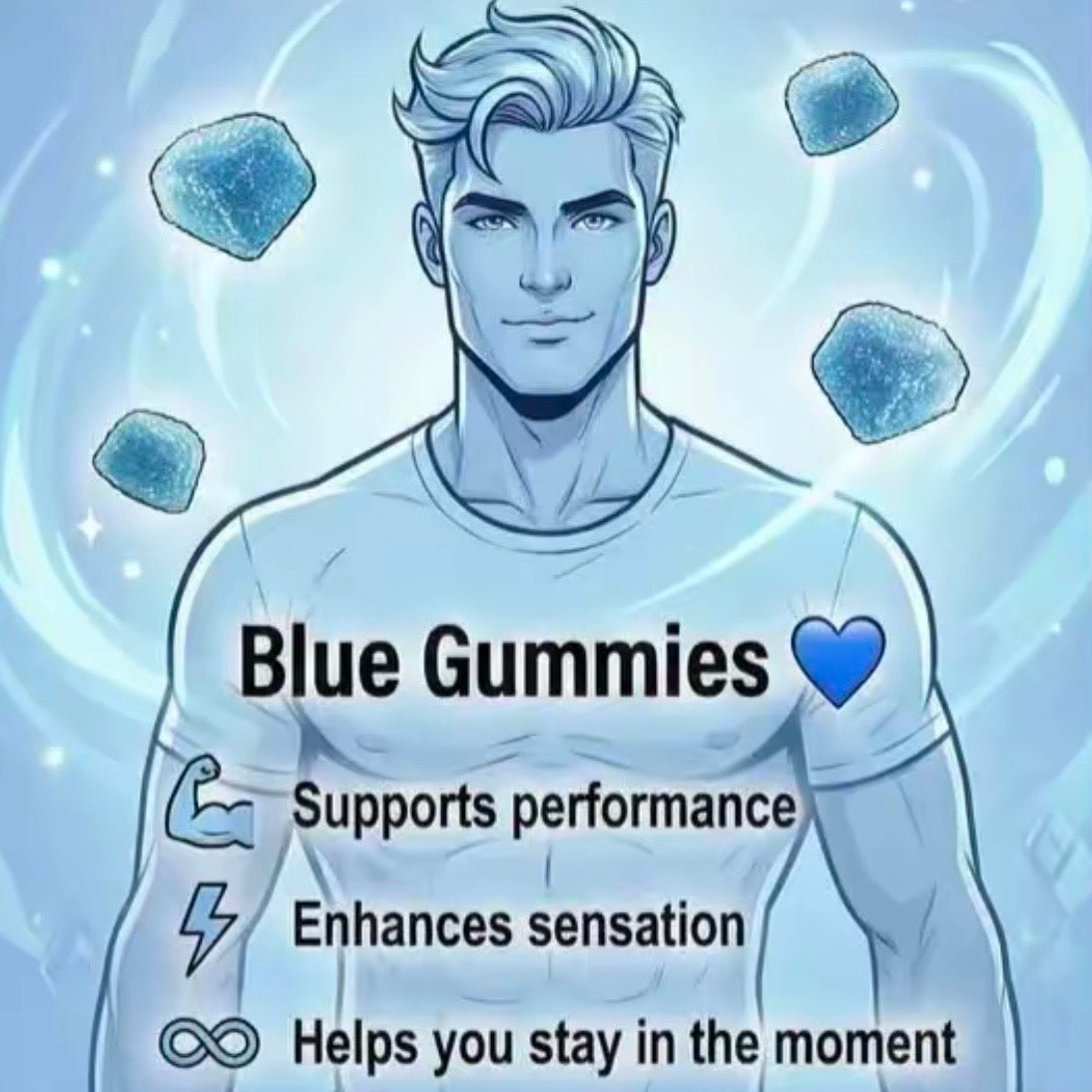 VVSEX GUMMIES POTENCIADORAS HOMBRE