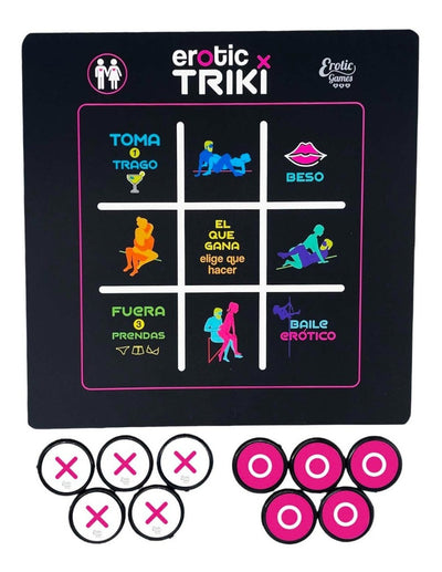 JUEGO TRES EN RAYAS TRIKI