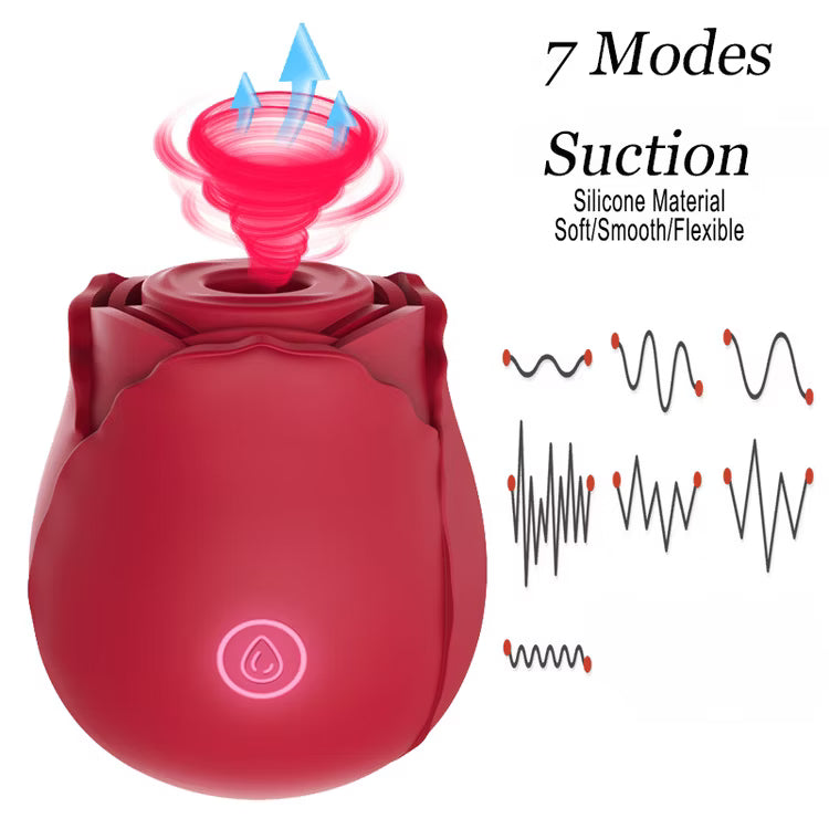 OHLALA ROSE VIBRATOR AND SUCTION DEVICE 