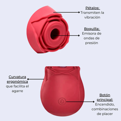 OHLALA VIBRADOR Y SUCCIONADOR ROSE