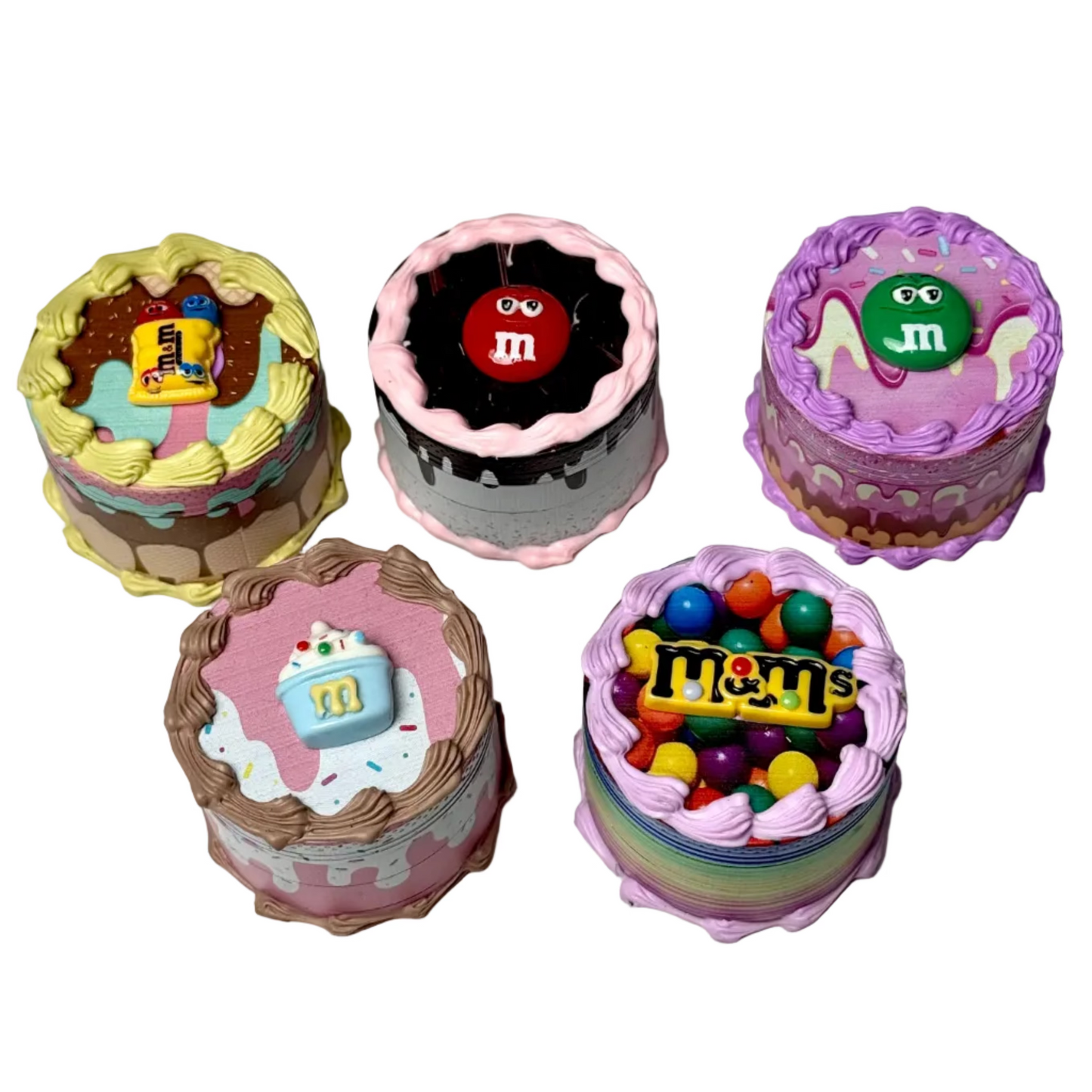 GRINDER M&MS 50mm 4 PARTES
