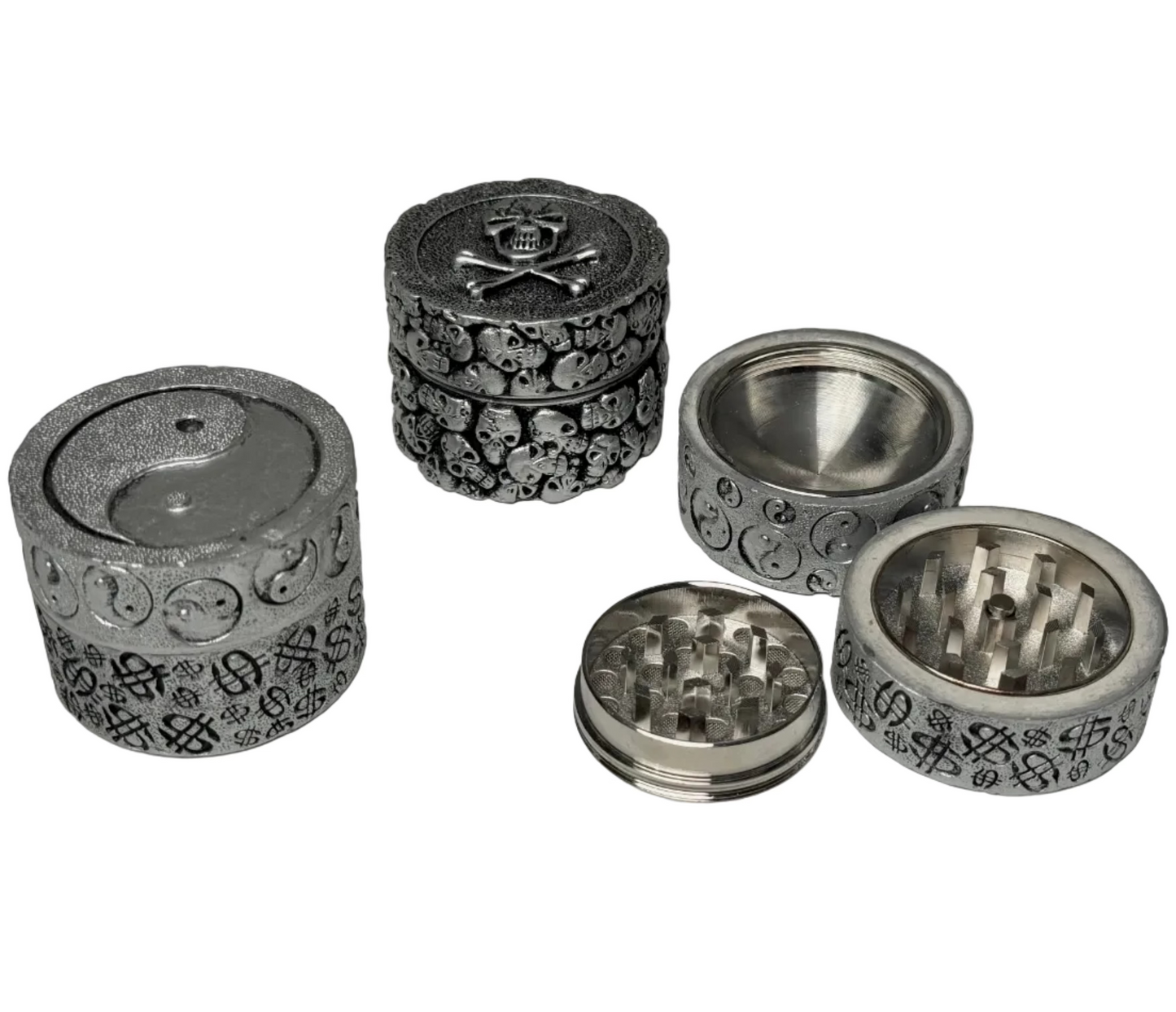 GRINDER CON TEXTURAS 50mm 3 PARTES