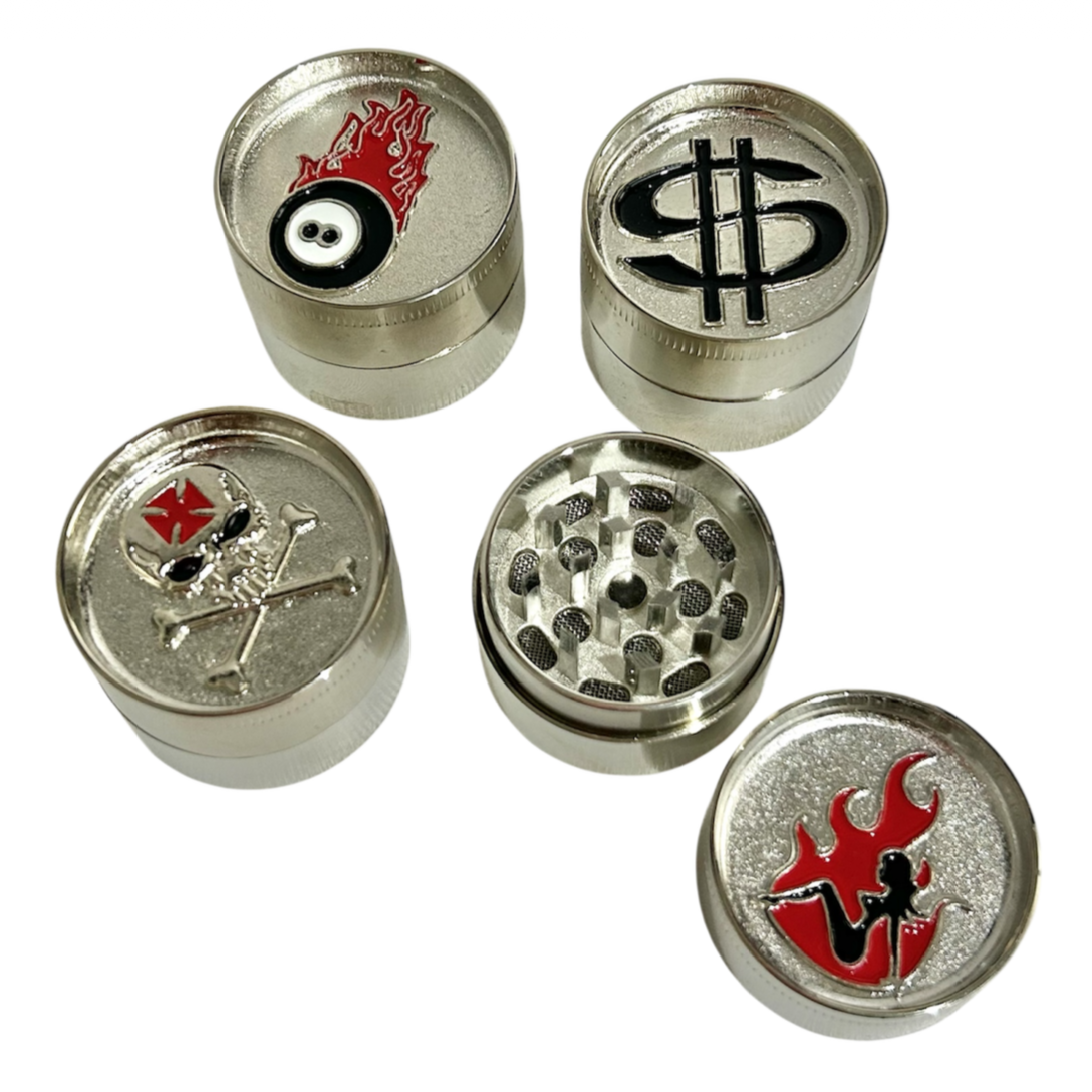 GRINDER 6B GLASS - GRINDER METALICO - THE CHILL HOUSE ECUADOR