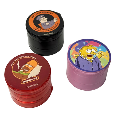GRINDER STICKERS 60mm 4 PARTES