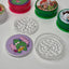 GRINDER STICKERS 60mm 3 PARTES