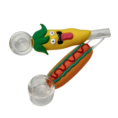 PIPA VIDRIO CON DISEÑO