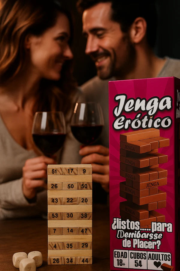 JUEGO JENGA ERÓTICO PARA PAREJAS
