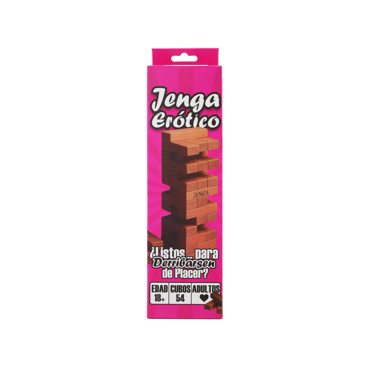 JUEGO JENGA ERÓTICO PARA PAREJAS