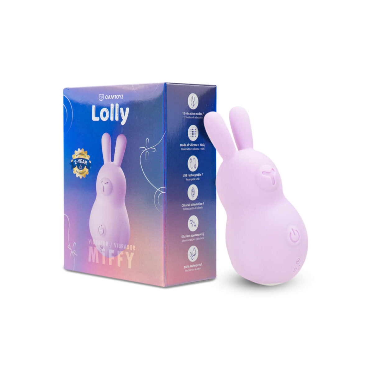 CAMTOYZ CONEJO VIBRADOR MIFFY